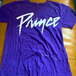 purple prince graphic tee.